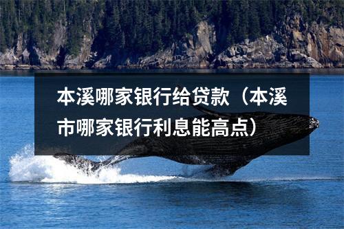 本溪哪家银行给贷款（本溪市哪家银行利息能高点）