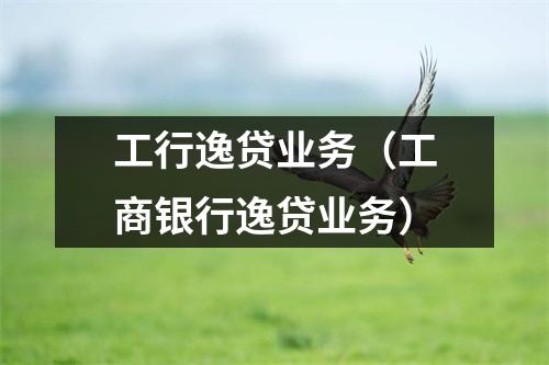工行逸贷业务(工商银行逸贷业务)