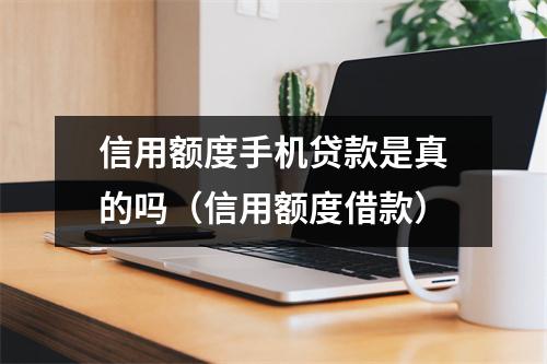信用额度手机贷款是真的吗（信用额度借款）