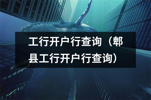 工行开户行查询（郫县工行开户行查询）