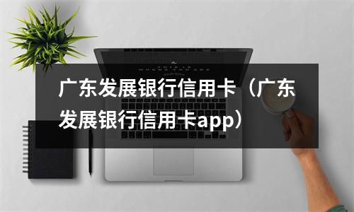 广东发展银行信用卡（广东发展银行信用卡app）