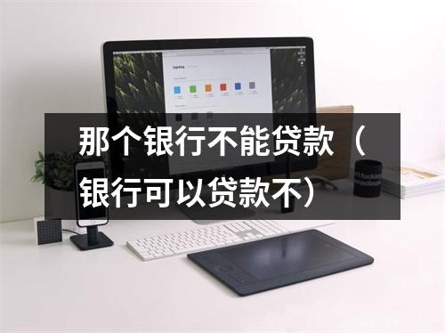 那个银行不能贷款（银行可以贷款不）