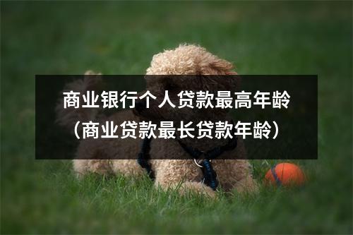 商业银行个人贷款最高年龄（商业贷款最长贷款年龄）