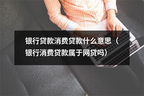 银行贷款消费贷款什么意思（银行消费贷款属于网贷吗）
