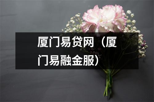 厦门易贷网（厦门易融金服）