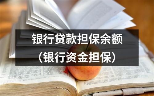 银行贷款担保余额(银行资金担保)
