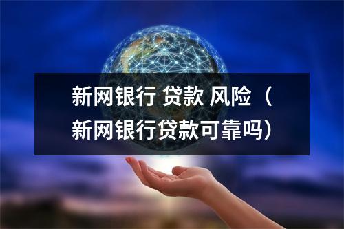 新网银行 贷款 风险（新网银行贷款可靠吗）