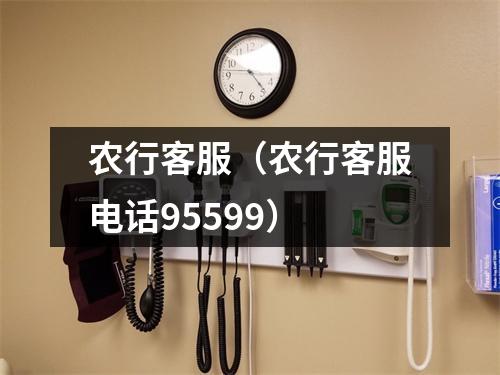 农行客服（农行客服电话95599）