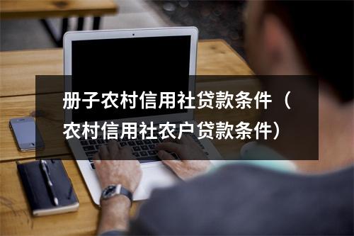 册子农村信用社贷款条件（农村信用社农户贷款条件）