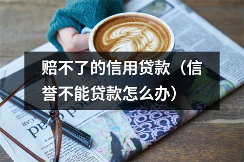 赔不了的信用贷款（信誉不能贷款怎么办）