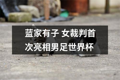 蓝家有子 女裁判首次亮相男足世界杯