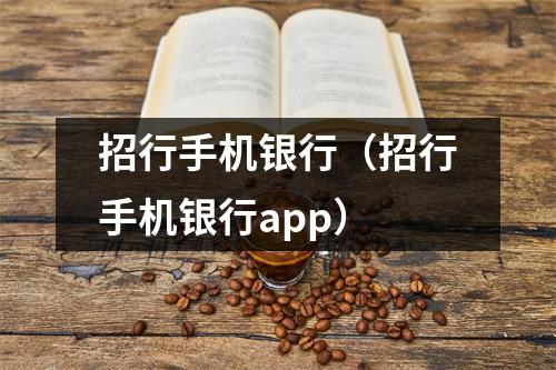 招行手机银行（招行手机银行app）
