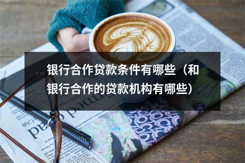 银行合作贷款条件有哪些(和银行合作的贷款机构有哪些)