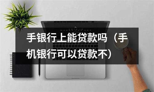 手银行上能贷款吗（手机银行可以贷款不）