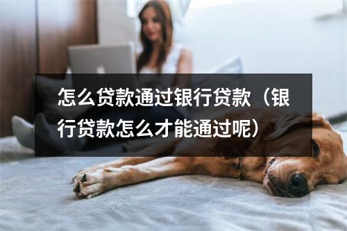 怎么贷款通过银行贷款(银行贷款怎么才能通过呢)