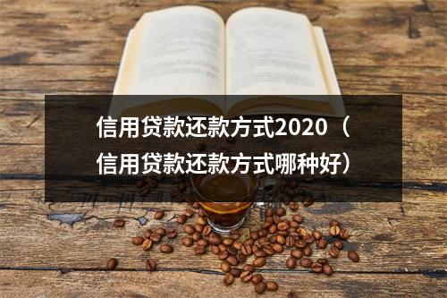 信用贷款还款方式2020（信用贷款还款方式哪种好）
