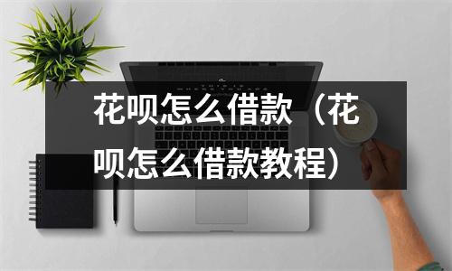 花呗怎么借款（花呗怎么借款教程）