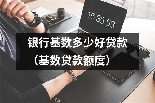 银行基数多少好贷款（基数贷款额度）