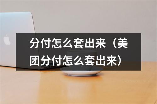 分付怎么套出来（美团分付怎么套出来）