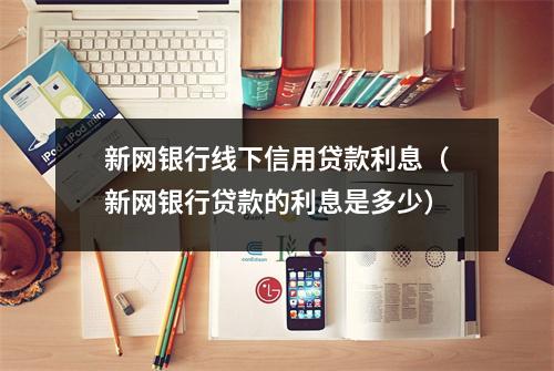 新网银行线下信用贷款利息（新网银行贷款的利息是多少）