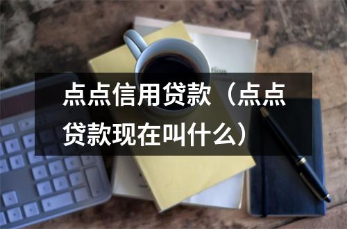 点点信用贷款（点点贷款现在叫什么）