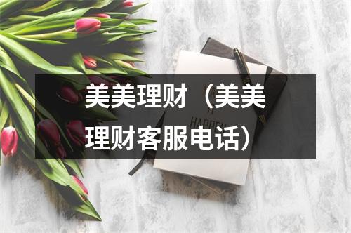 美美理财(美美理财客服电话)