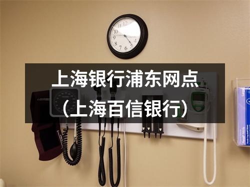 上海银行浦东网点(上海百信银行)