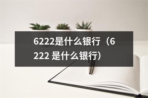 6222是什么银行（6222 是什么银行）