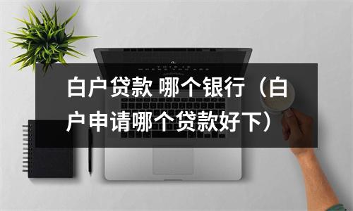白户贷款 哪个银行（白户申请哪个贷款好下）