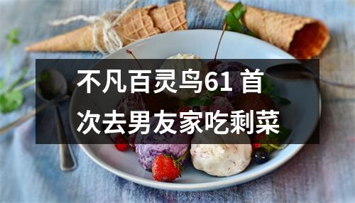 不凡百灵鸟61 首次去男友家吃剩菜
