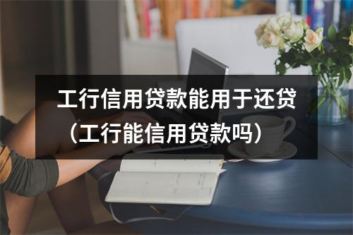 工行信用贷款能用于还贷（工行能信用贷款吗）