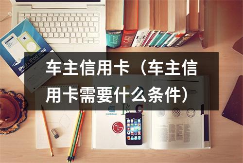 车主信用卡（车主信用卡需要什么条件）