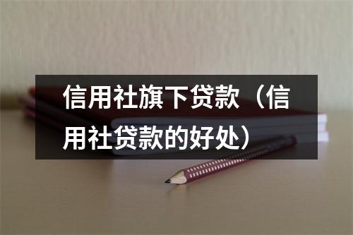 信用社旗下贷款（信用社贷款的好处）