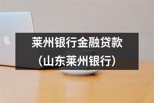 莱州银行金融贷款（山东莱州银行）