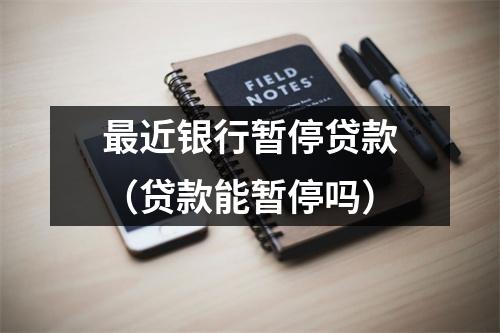 最近银行暂停贷款（贷款能暂停吗）