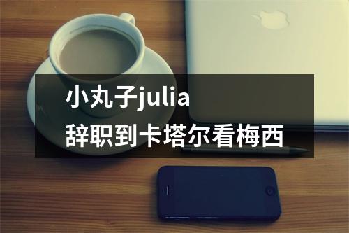 小丸子julia 辞职到卡塔尔看梅西