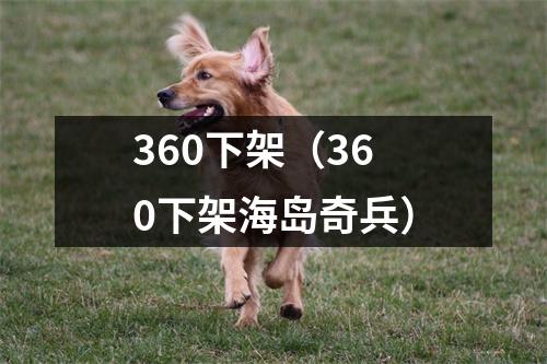 360下架（360下架海岛奇兵）