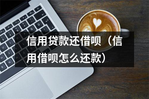 信用贷款还借呗（信用借呗怎么还款）