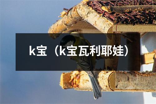 k宝（k宝瓦利耶娃）