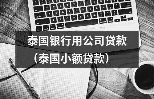泰国银行用公司贷款（泰国小额贷款）