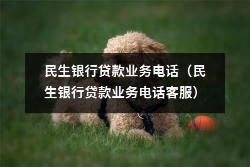 民生银行贷款业务电话（民生银行贷款业务电话客服）