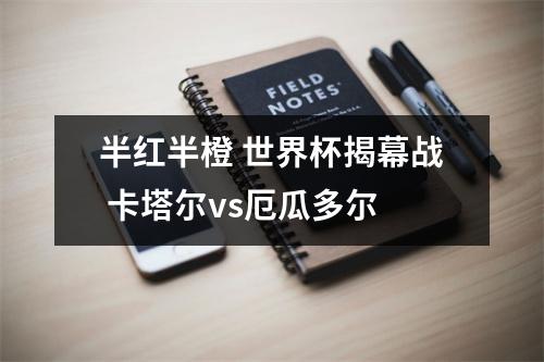 半红半橙 世界杯揭幕战 卡塔尔vs厄瓜多尔