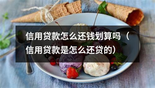 信用贷款怎么还钱划算吗（信用贷款是怎么还贷的）