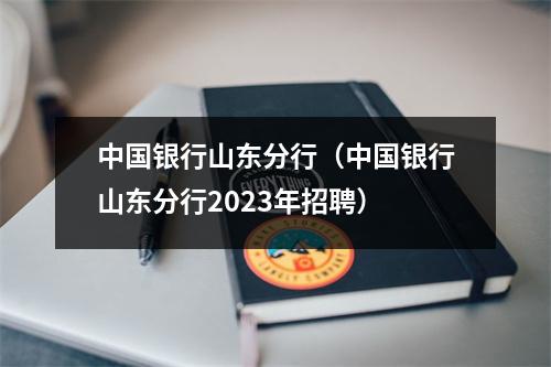 中国银行山东分行（中国银行山东分行2023年招聘）