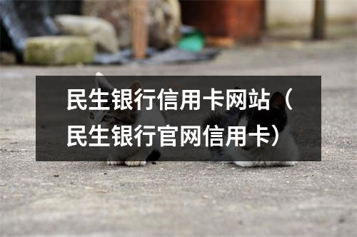 民生银行信用卡网站（民生银行官网信用卡）