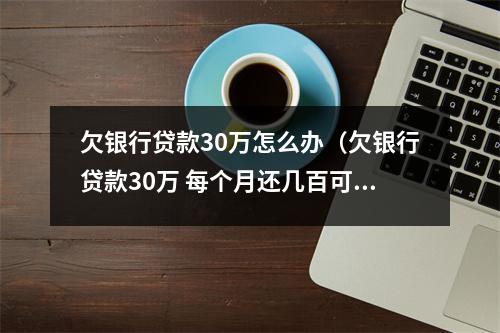 欠银行贷款30万怎么办（欠银行贷款30万 每个月还几百可以吗）