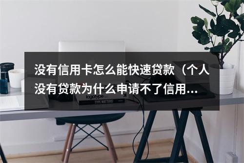 没有信用卡怎么能快速贷款（个人没有贷款为什么申请不了信用卡）