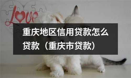 重庆地区信用贷款怎么贷款（重庆市贷款）