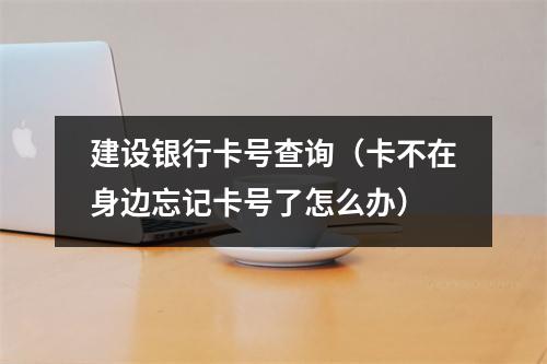 建设银行卡号查询(卡不在身边忘记卡号了怎么办)