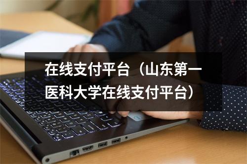在线支付平台（山东第一医科大学在线支付平台）